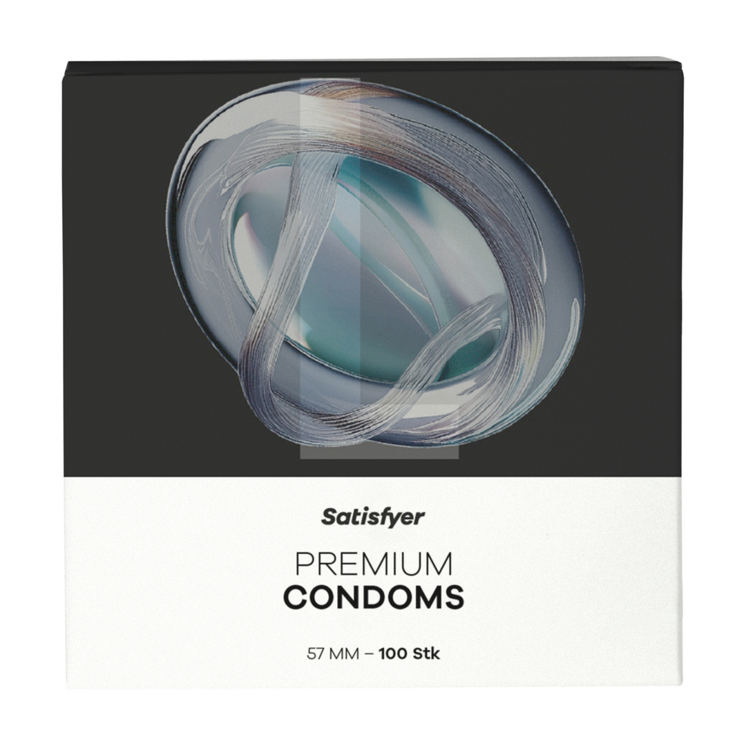 Satisfyer Premium Condooms Maat L (57mm) 100 Stuks