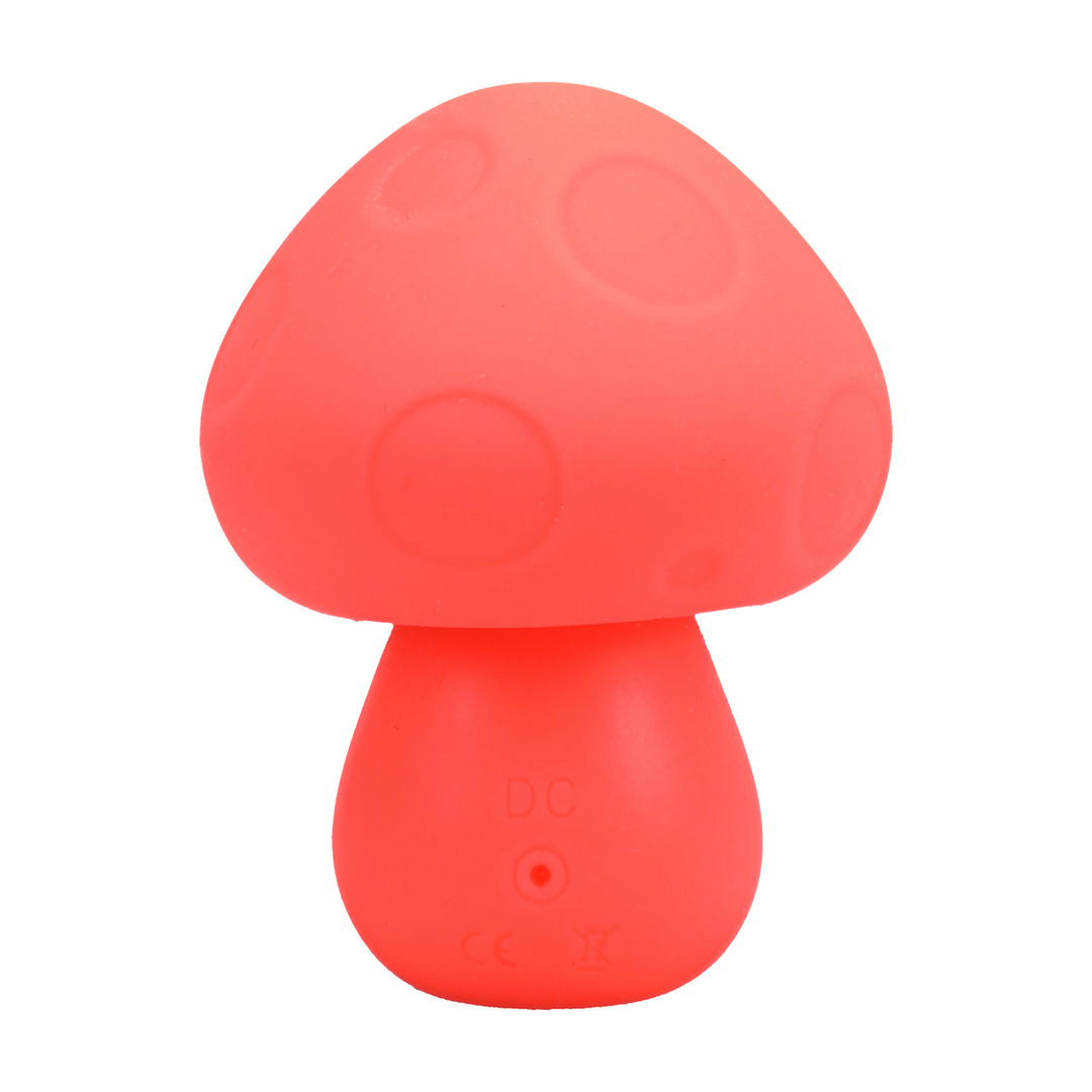 Mushroom Vibe Rechargeable Silicone Vibrator Peach