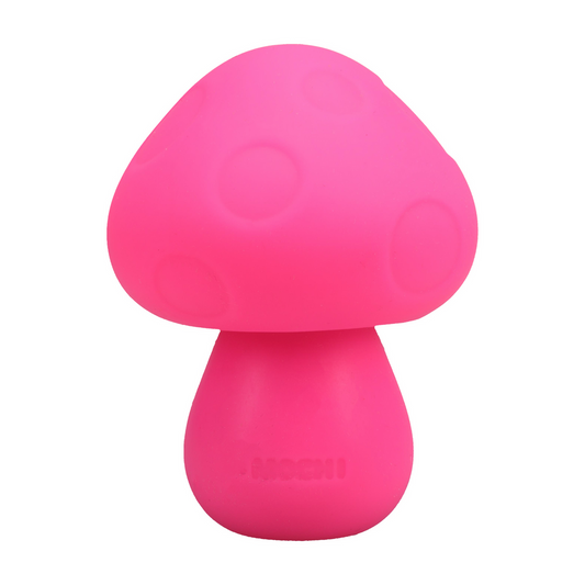 Mushroom Vibe Rechargeable Silicone Vibrator Pink
