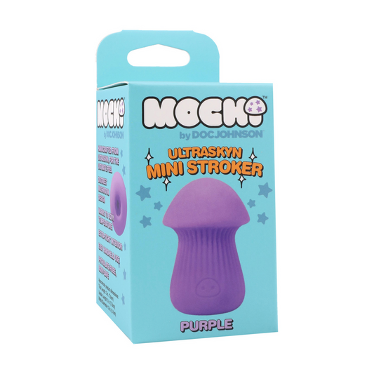 Mushroom Stroker Ultraskyn Mini Stroker Purple