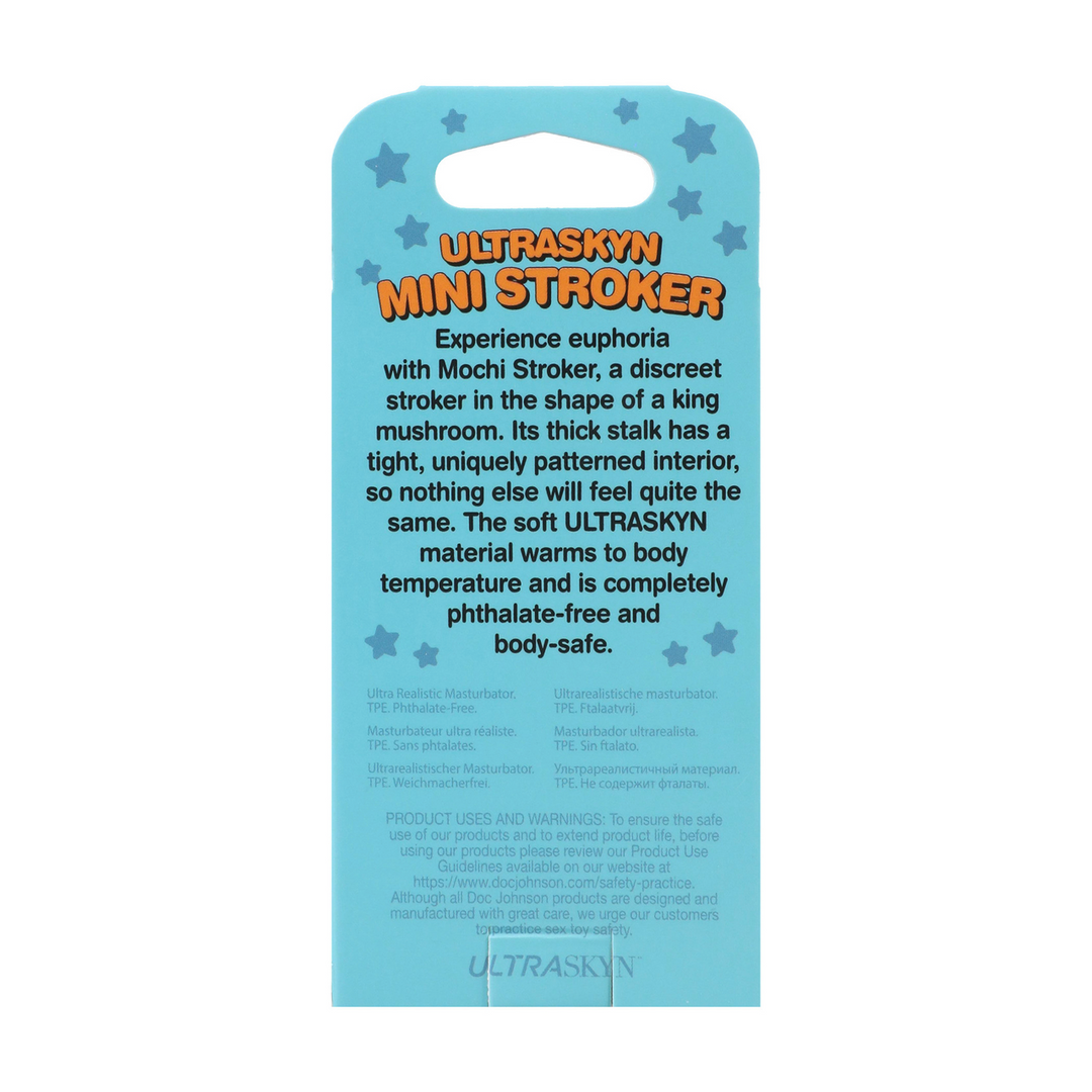 Mushroom Stroker Ultraskyn Mini Stroker Purple