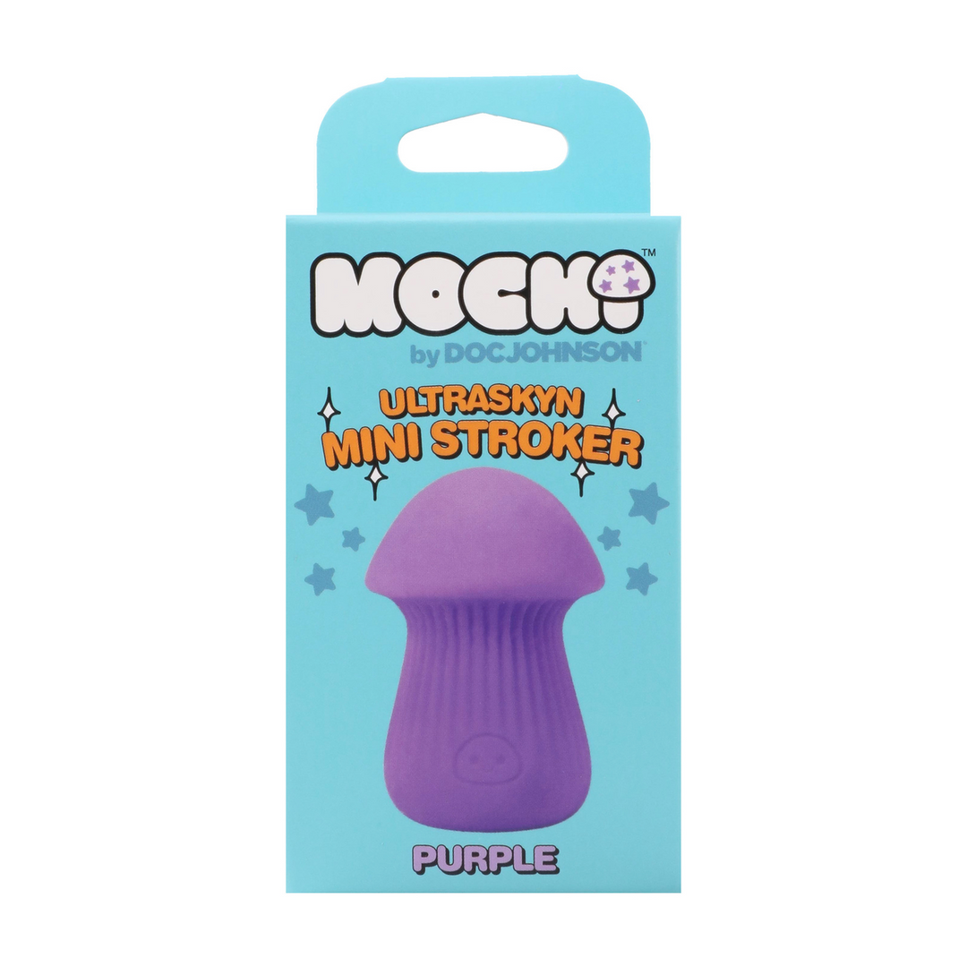 Mushroom Stroker Ultraskyn Mini Stroker Purple