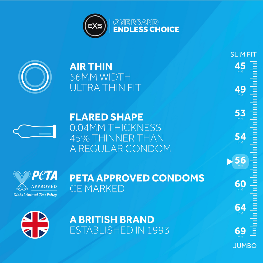 EXS Air Thin Condooms Stuks