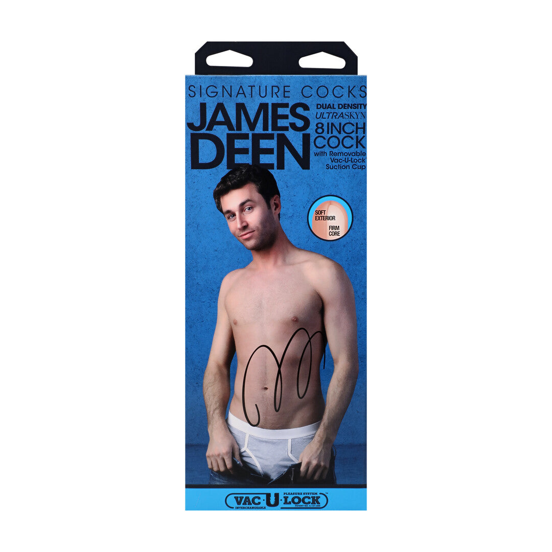 James Deen Realistic Ultraskyn Dildo 8 / 21 Cm Vanilla