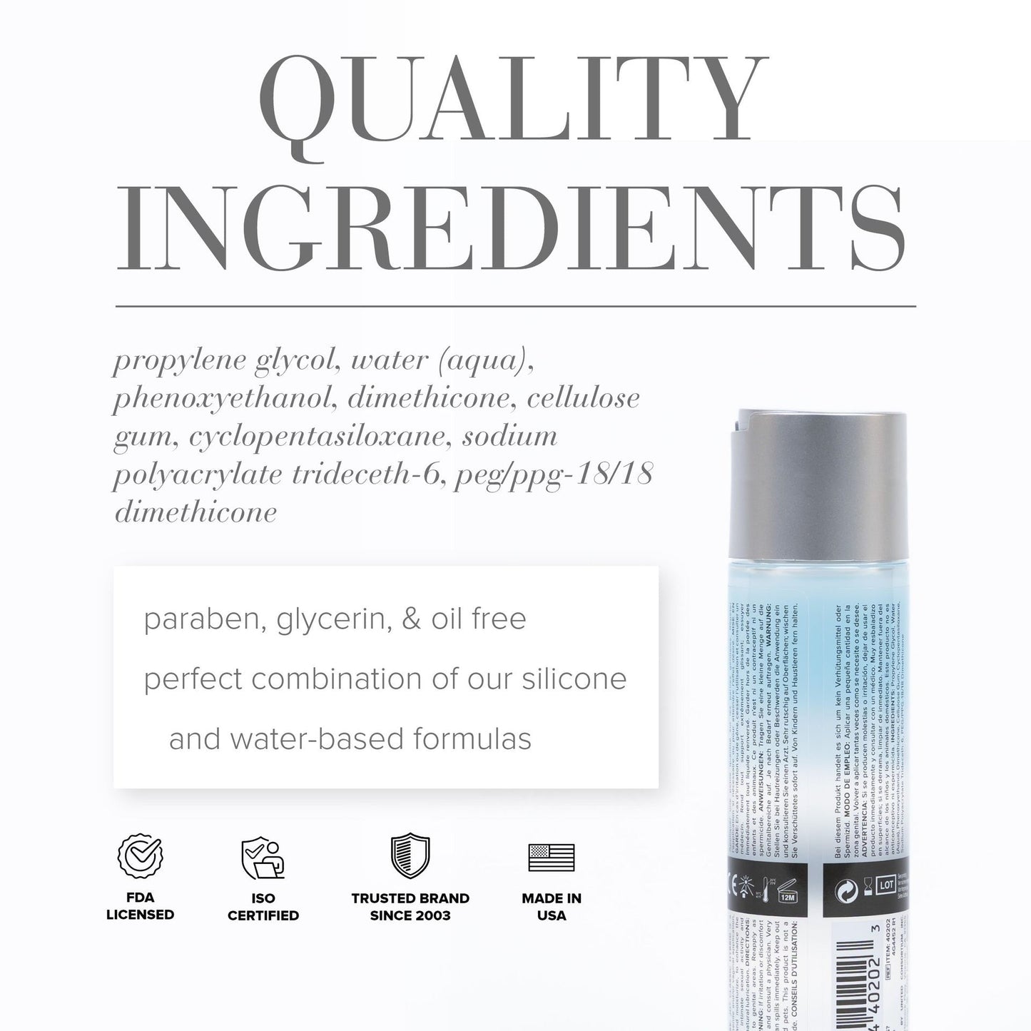 System JO Classic Hybride Glijmiddel 120 ml