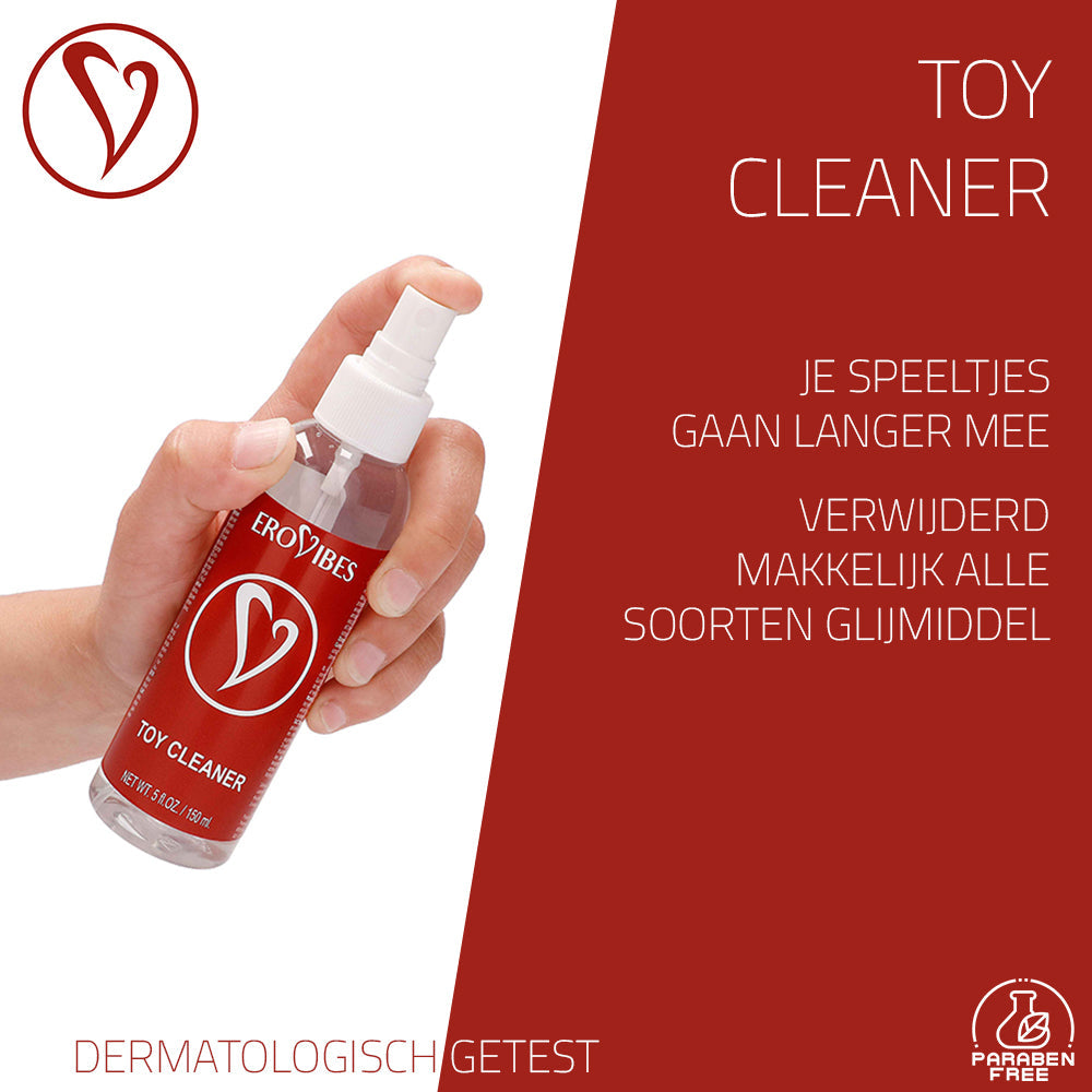 Erovibes Glijmiddel Anaal Op Waterbasis 150 ml + GRATIS Toy Cleaner