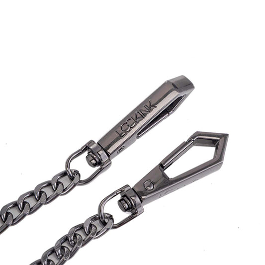 LOCKINK - Collar with Leash Set - black