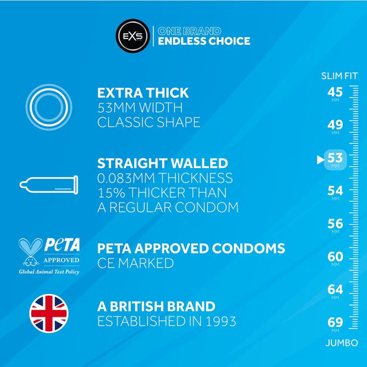 EXS Variety Pack 2 Condooms 48 Stuks