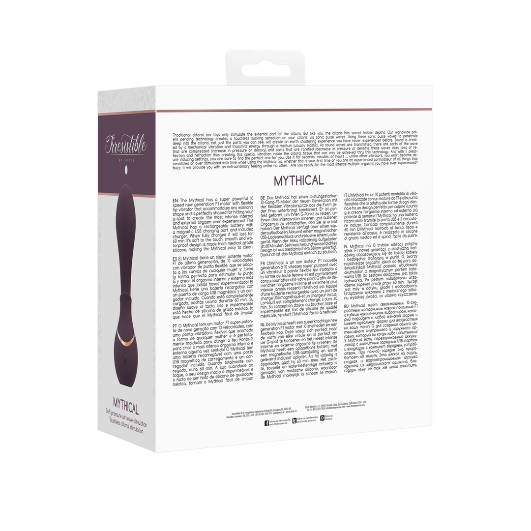 Shots Irresistible Mythical Vibrator 14 cm