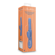 Afbeelding in Gallery-weergave laden, Loveline Roterende &amp; Stotende Rabbit Vibrator Blue Nova
