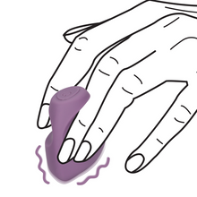Afbeelding in Gallery-weergave laden, Loveline Vinger Vibrator Mystic Purple
