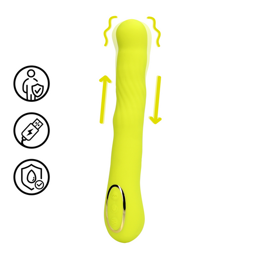 Loveline Wiggle G-spot Vibrator Lime Passion