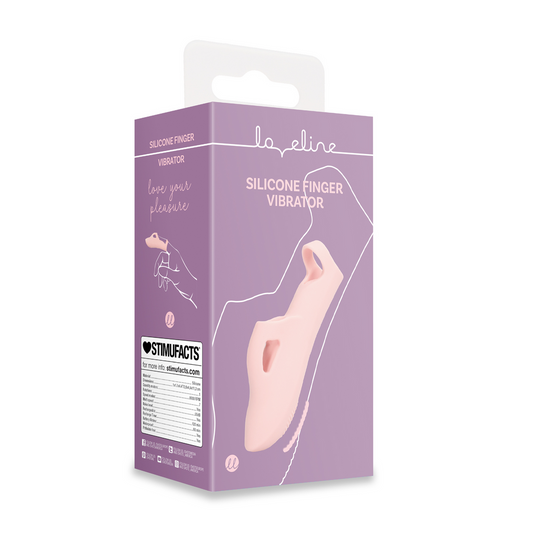 Loveline Silicone Finger Vibrator Touch Of Pink