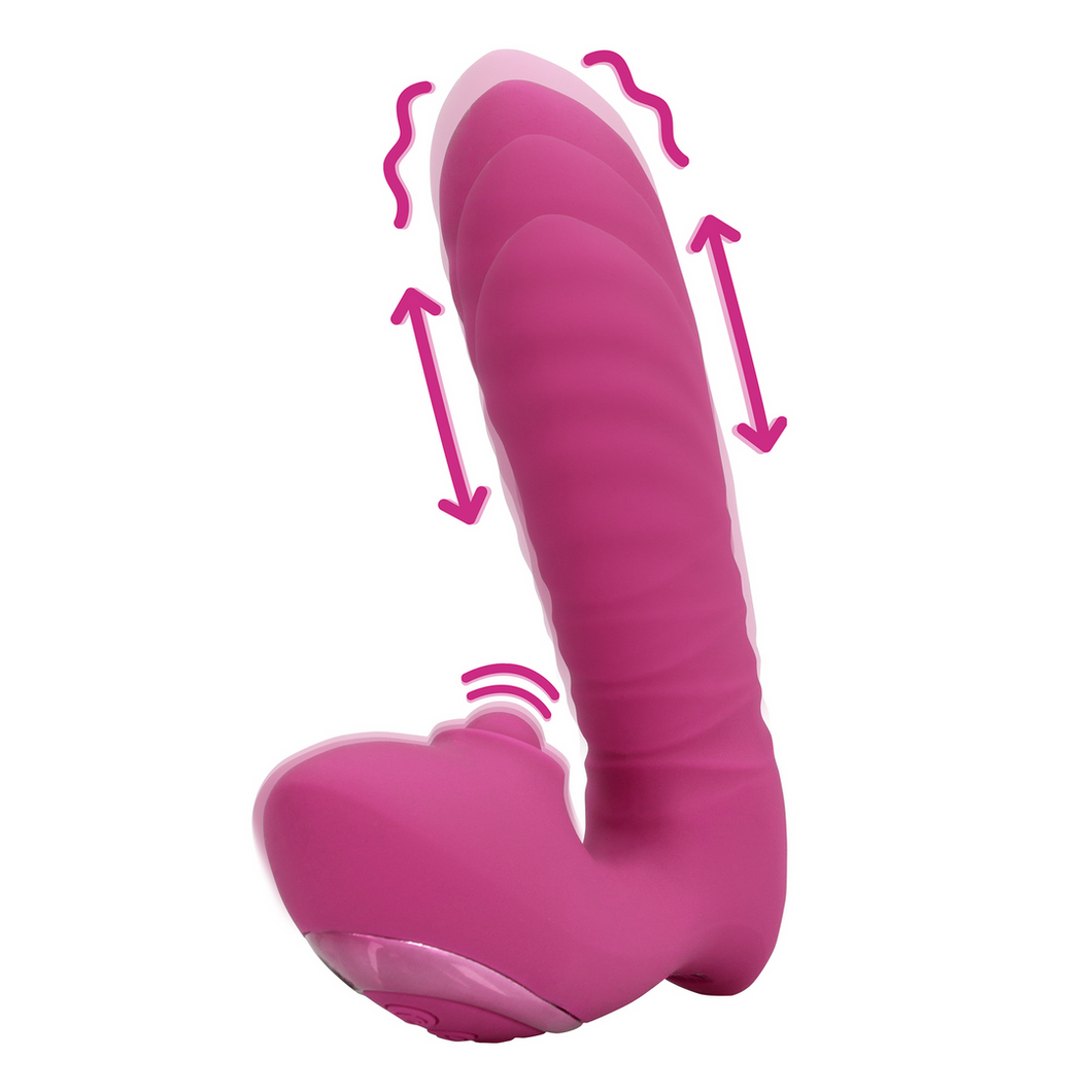 Loveline Stotende Vibrator Powerful Pink
