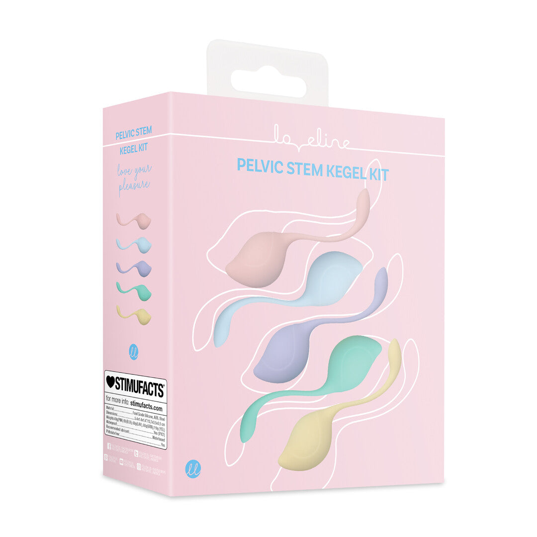Pelvic Stem Kegel Kit Multicolor