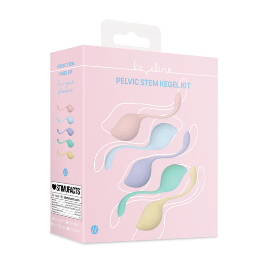 Pelvic Stem Kegel Kit Multicolor