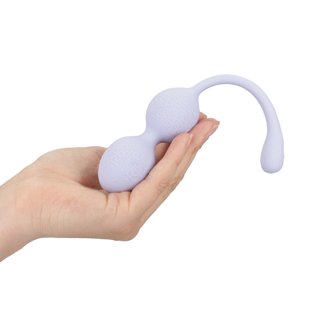 Vibrating Bead Kegel With Remote Control Lavender