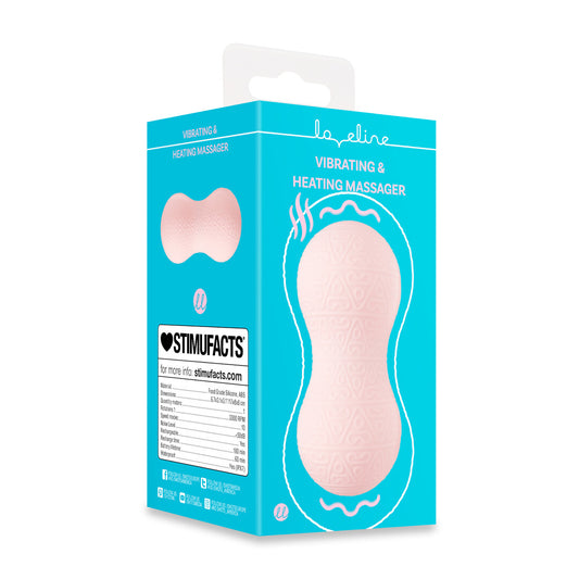 Vibrating And Heating Massager Pink
