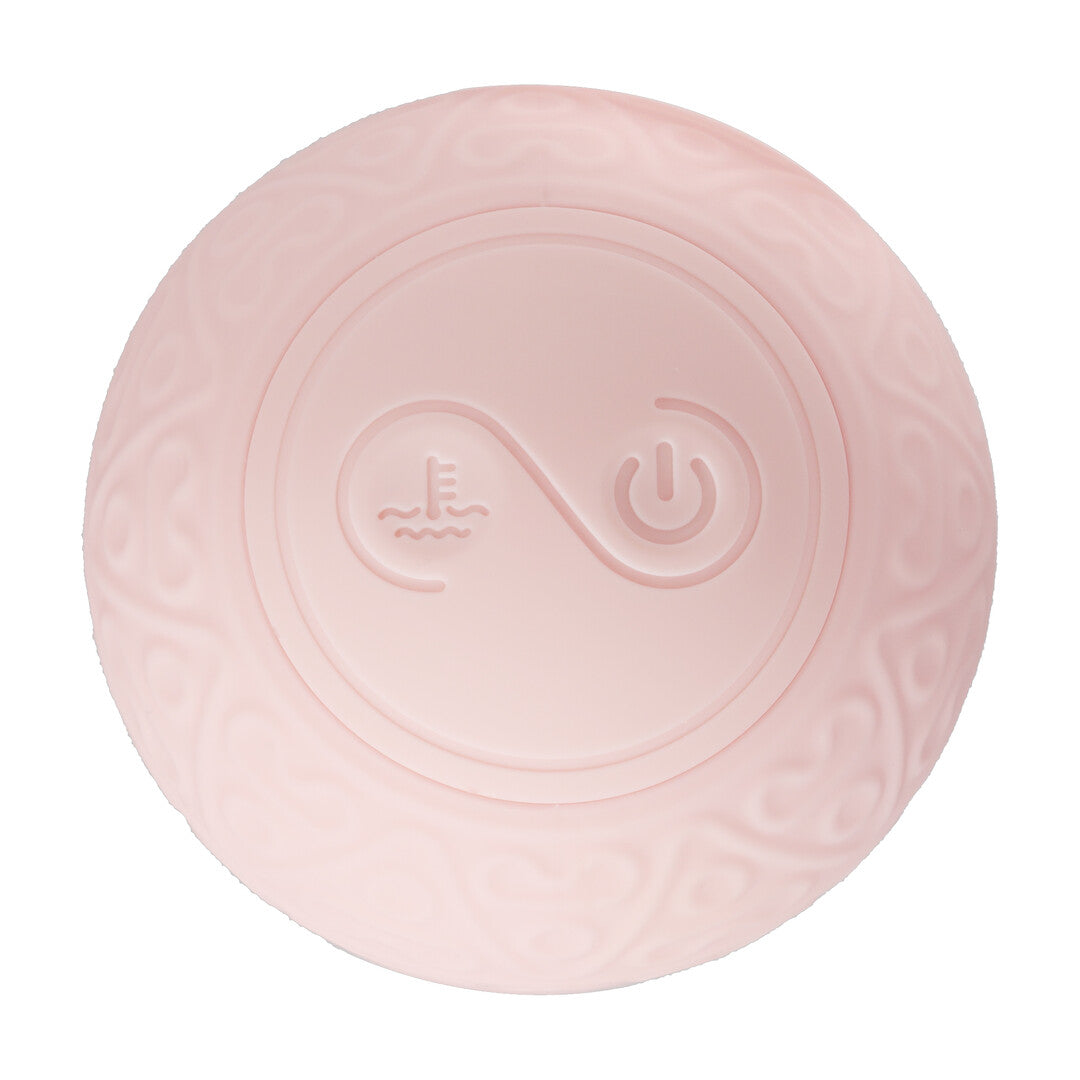 Vibrating And Heating Massager Pink