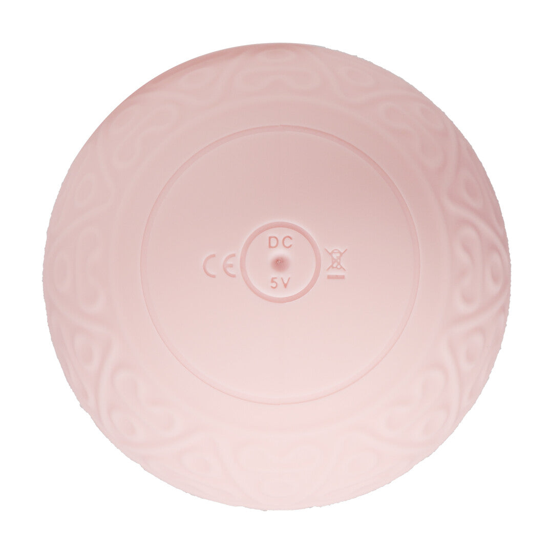 Vibrating And Heating Massager Pink