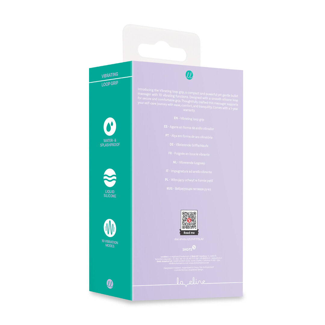 Vibrating Loop Grip Lavender