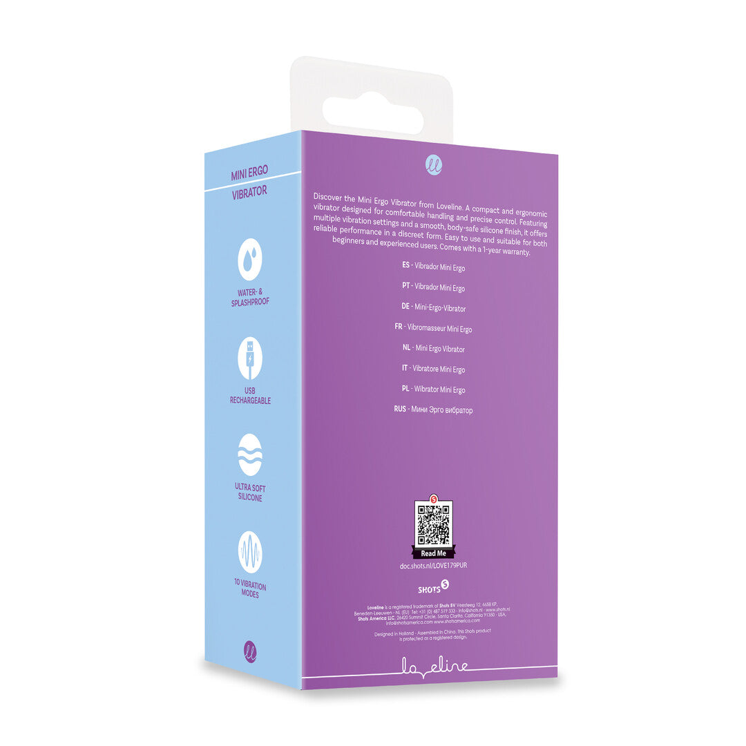 Mini Ergo Vibrator Sweet Amethyst