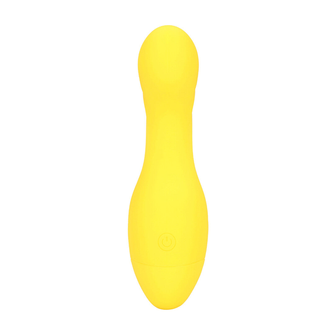 Mini Curved Tip Vibrator Flirty Banana