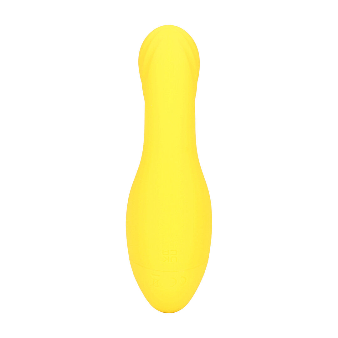 Mini Curved Tip Vibrator Flirty Banana