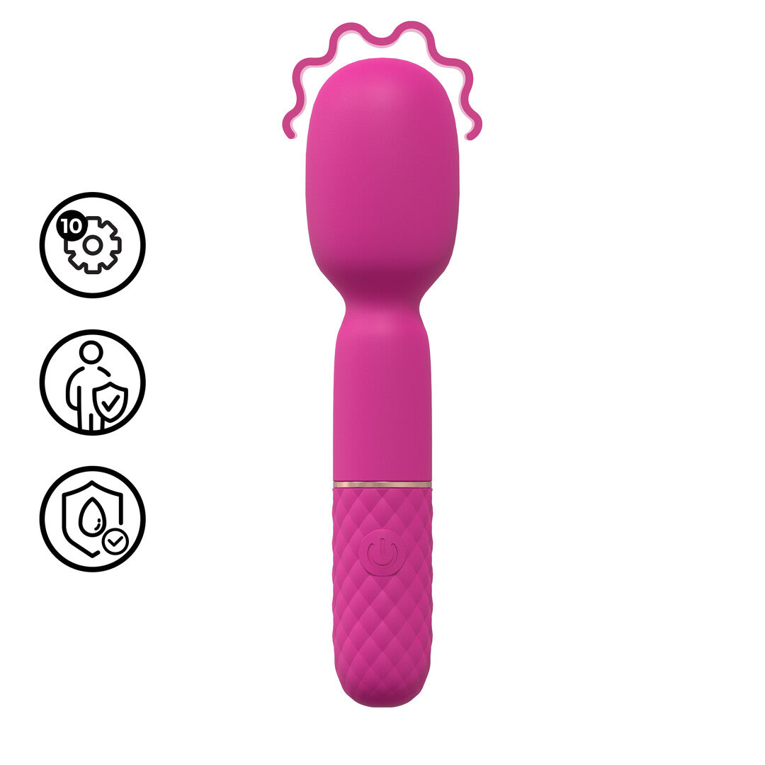 Mini Wand Vibrator Pink