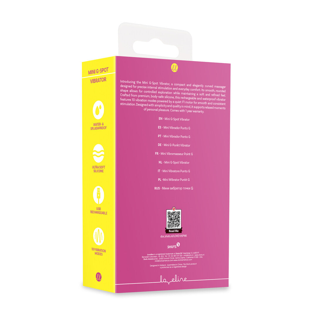 Mini G Spot Vibrator Pink