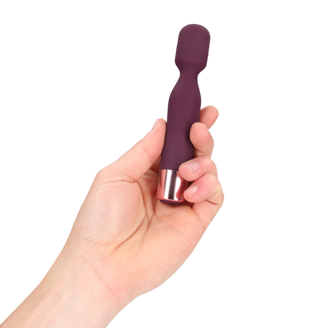 Mini Classic Wand Vibrator Burgundy