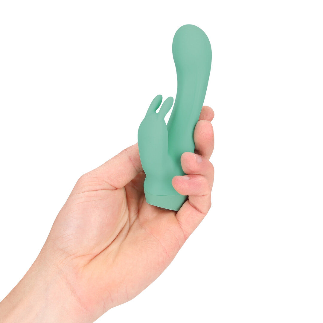 Mini Dual Rabbit Vibrator Green