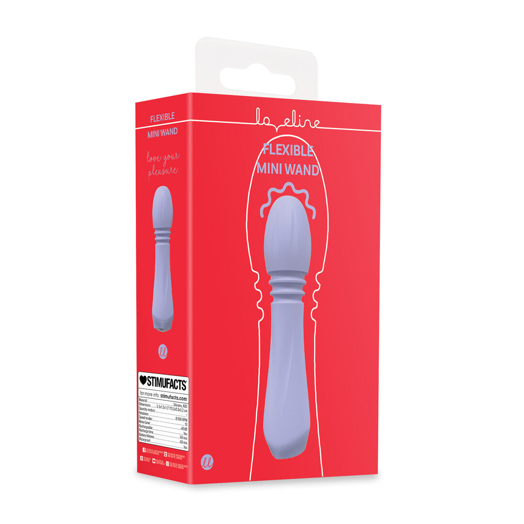 Mini Flexible Wand Vibrator Lavender