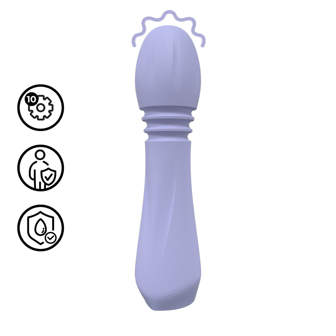 Mini Flexible Wand Vibrator Lavender