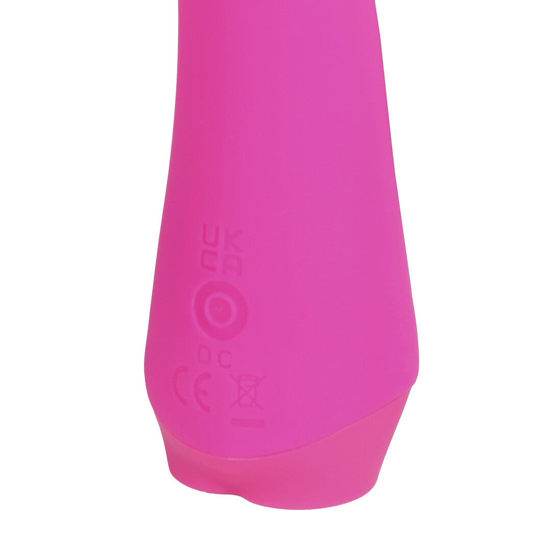 Mini Curved Rabbit Vibrator Pink