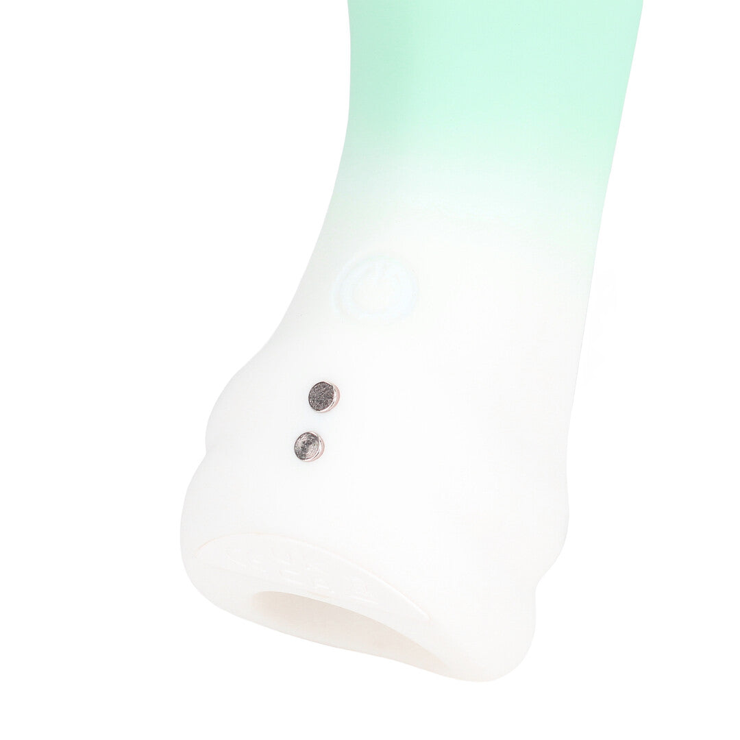 Smooth Finger Vibrator Misty Green