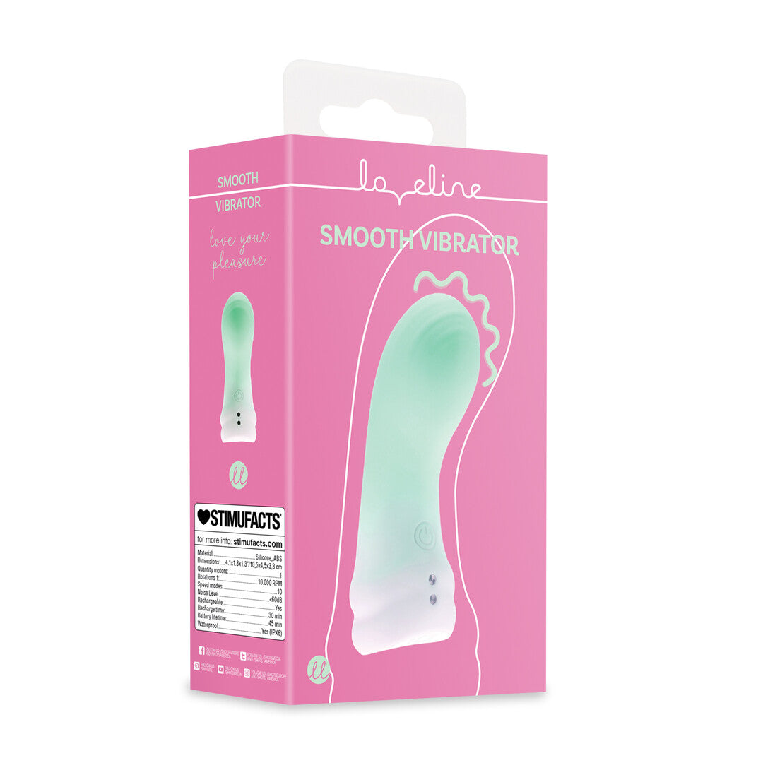 Smooth Finger Vibrator Misty Green