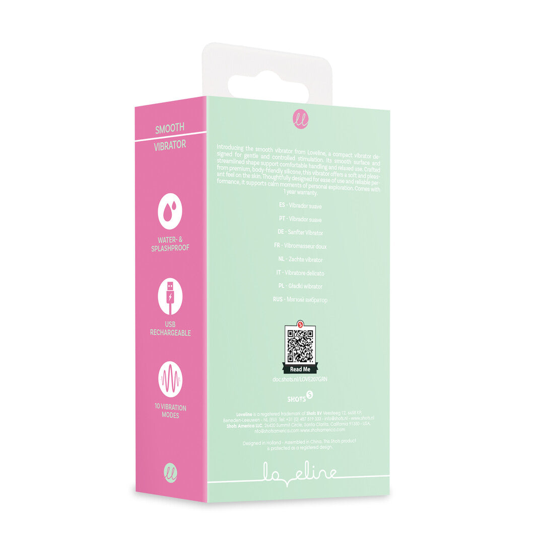 Smooth Finger Vibrator Misty Green