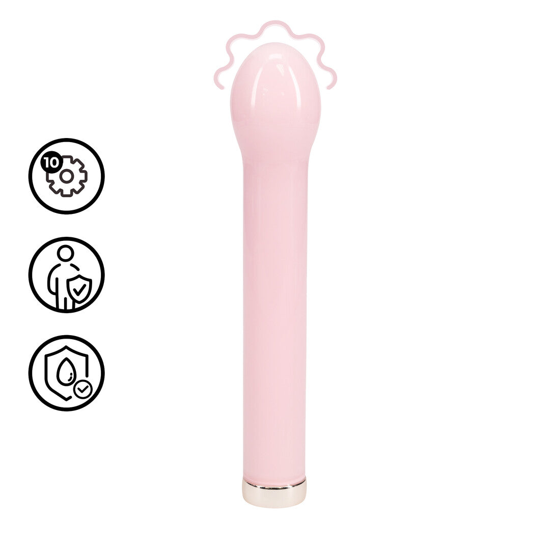 Glass Bulb Shaped Vibe Pink