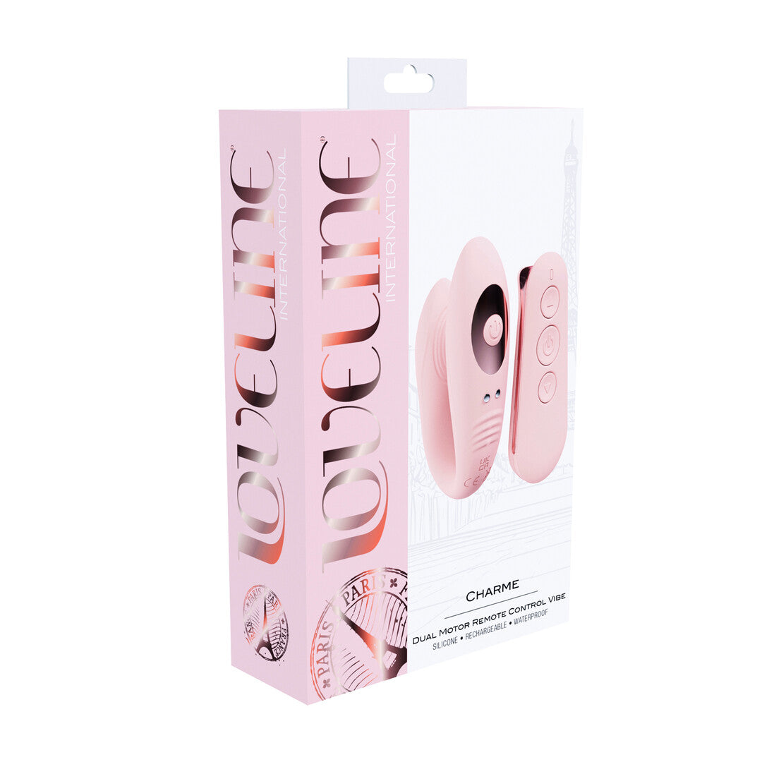 Charme Remote Control Dual Motor Vibe Pink