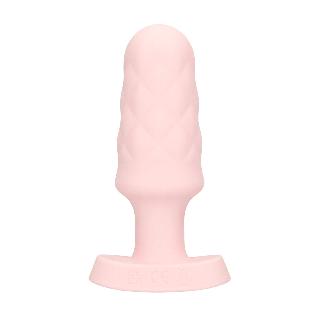 Velvet Remote Control Vibrating Plug Pink