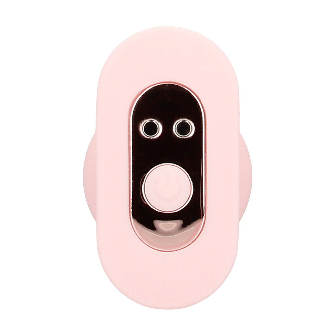 Velvet Remote Control Vibrating Plug Pink