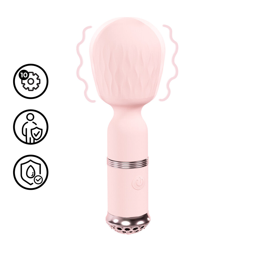 Velour Mini Wand Pink