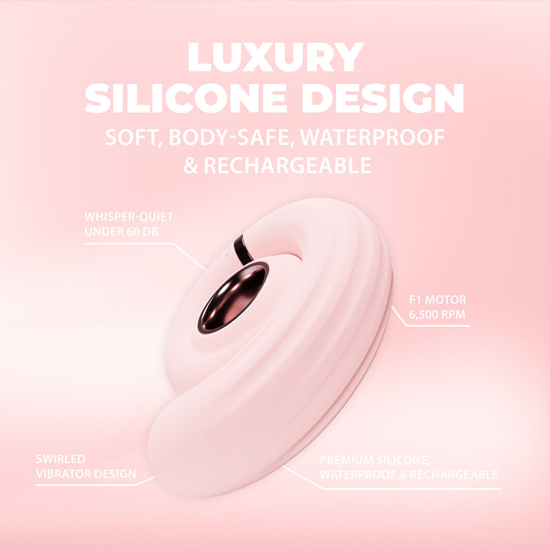 Tourner Vibrating Swirl Pink