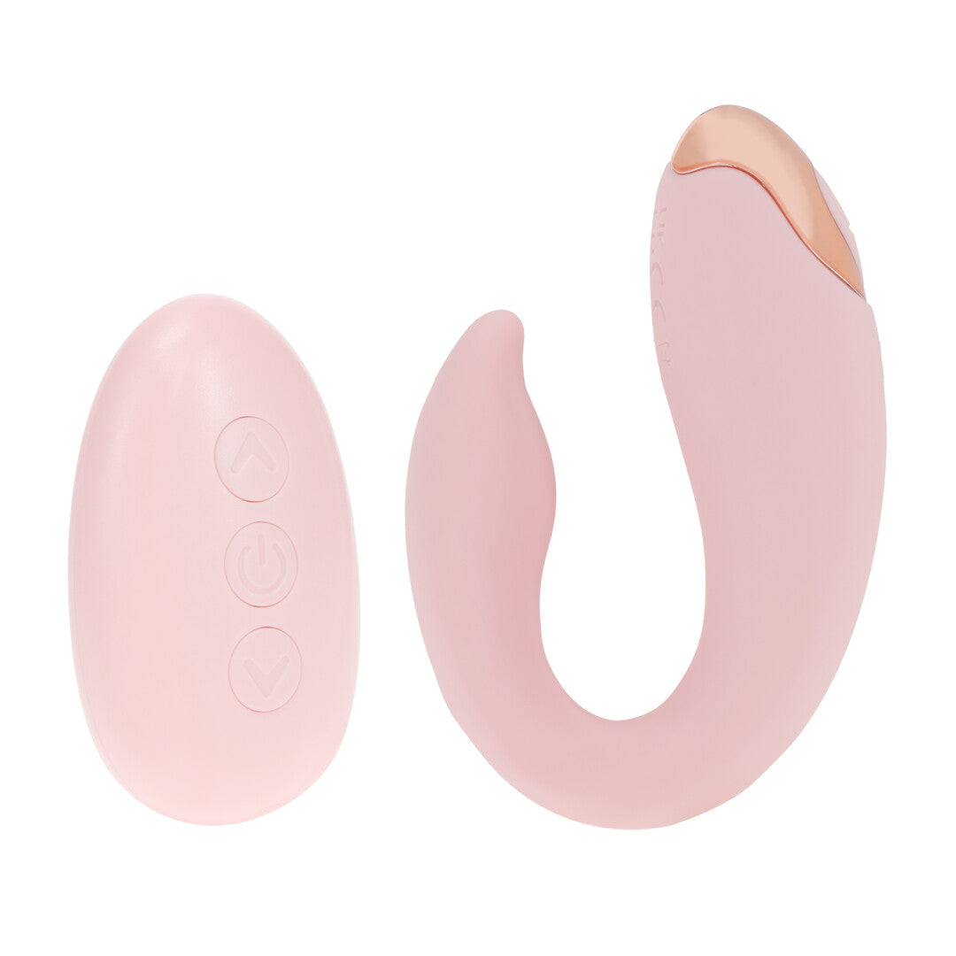Daydream Compact G Spot Vibrator With Remote Control Pink