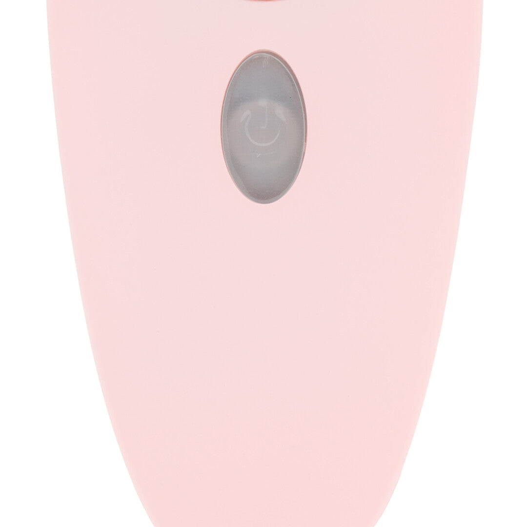 Aurie Airtap Vibrator With Two Head Attachments Pink