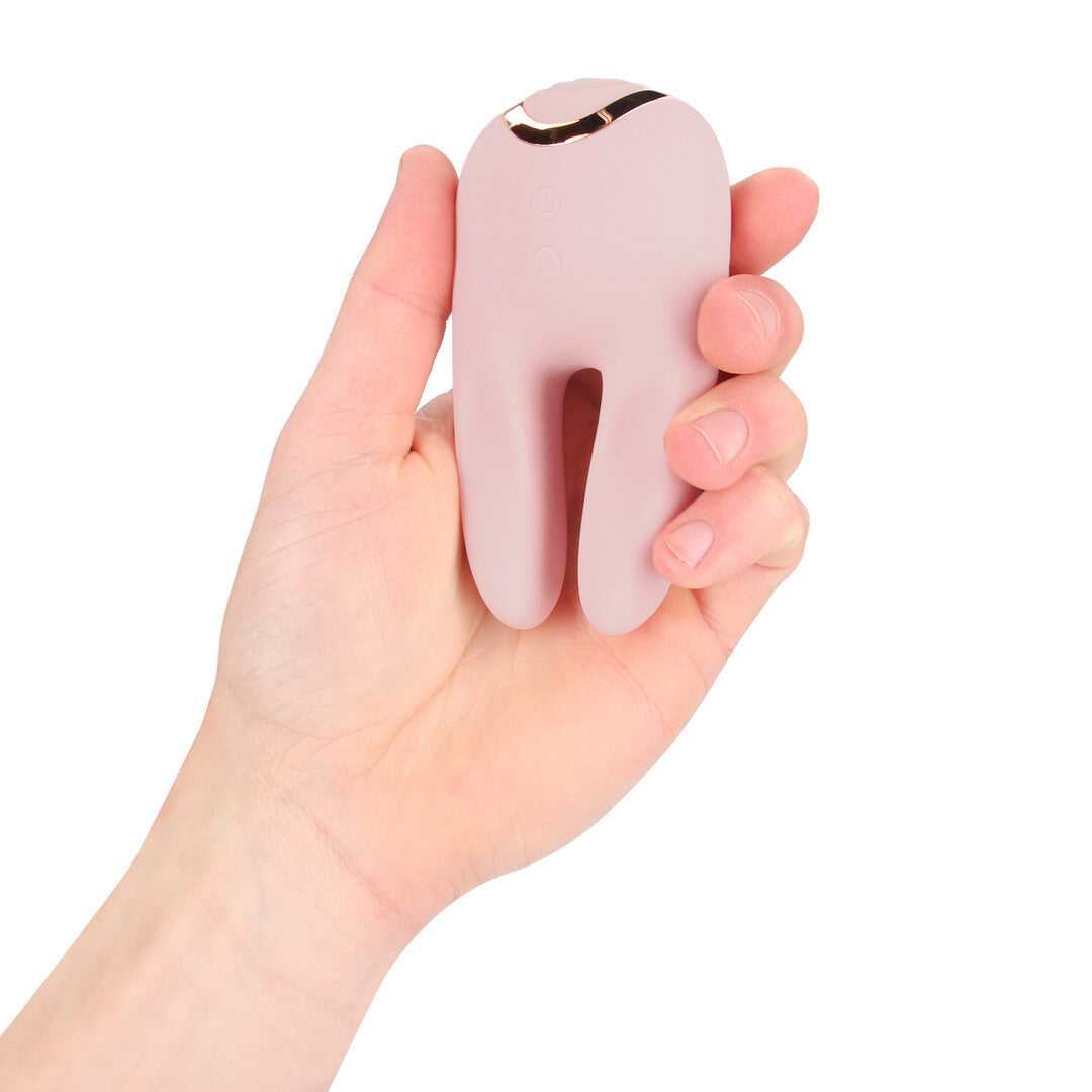 Bonnie Double Ended Tapping Vibrator Pink