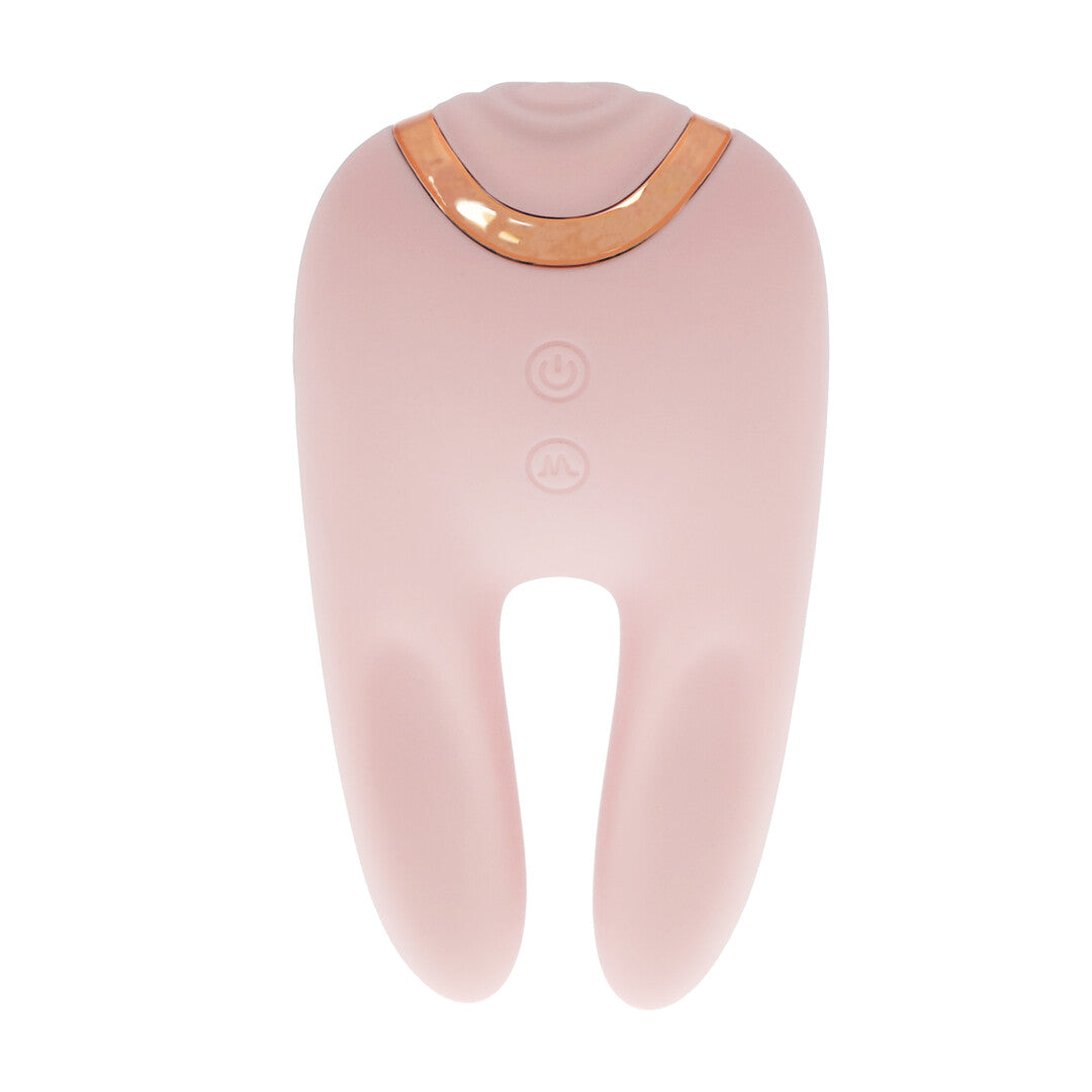 Bonnie Double Ended Tapping Vibrator Pink