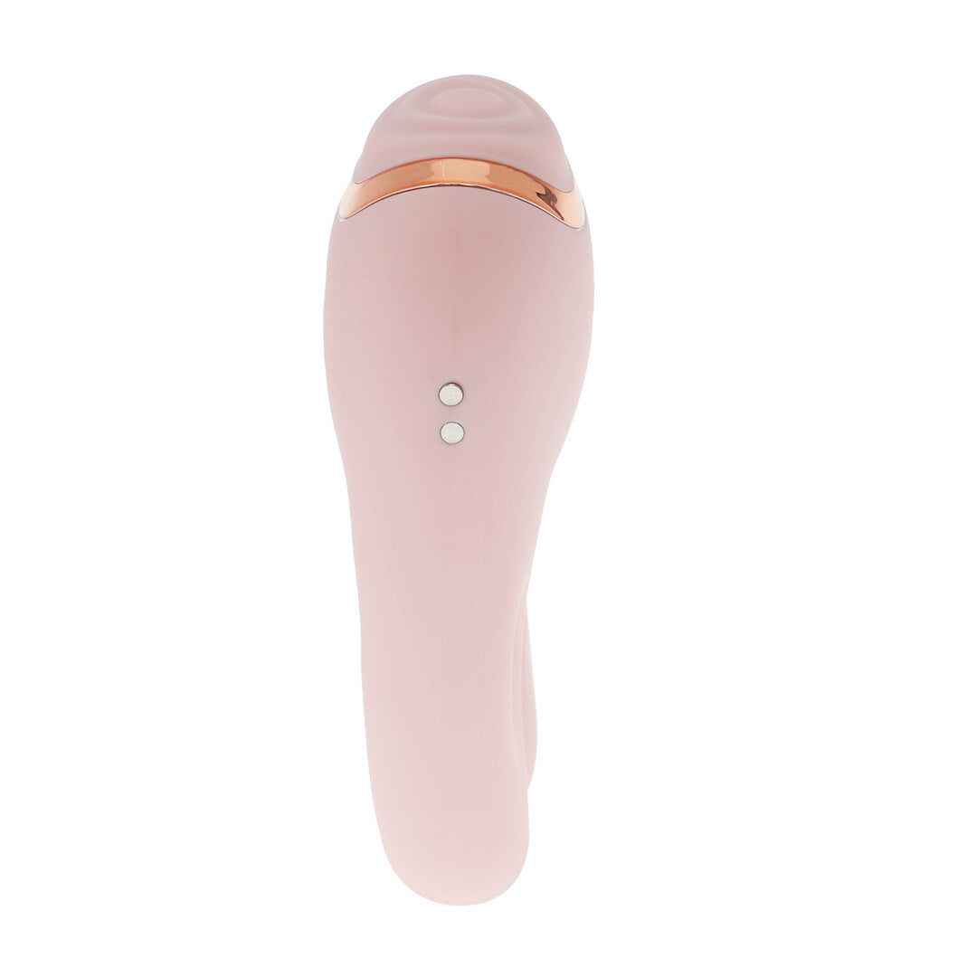 Bonnie Double Ended Tapping Vibrator Pink