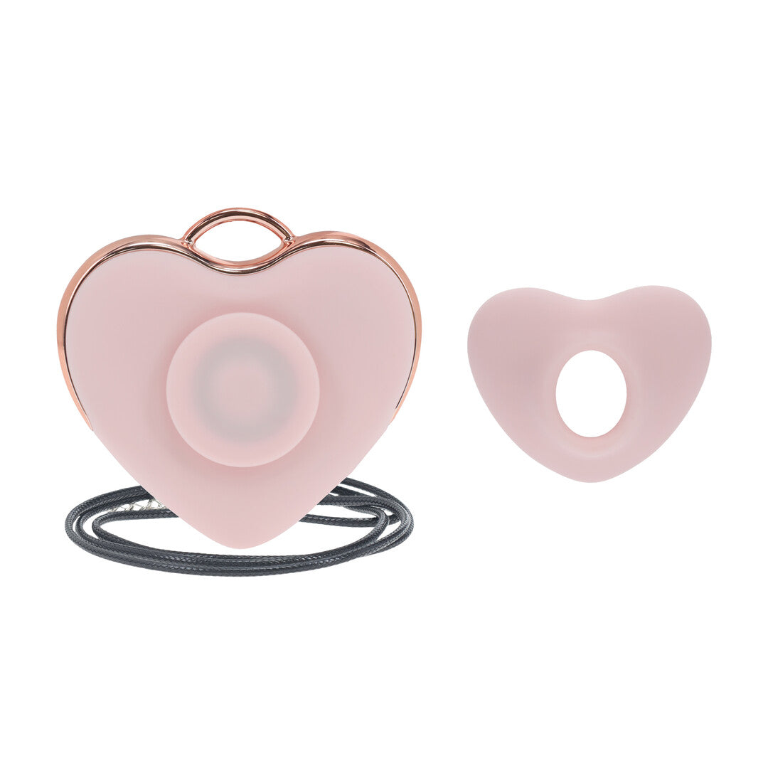 Luvie Heart Shaped Airtap Vibrator Pink